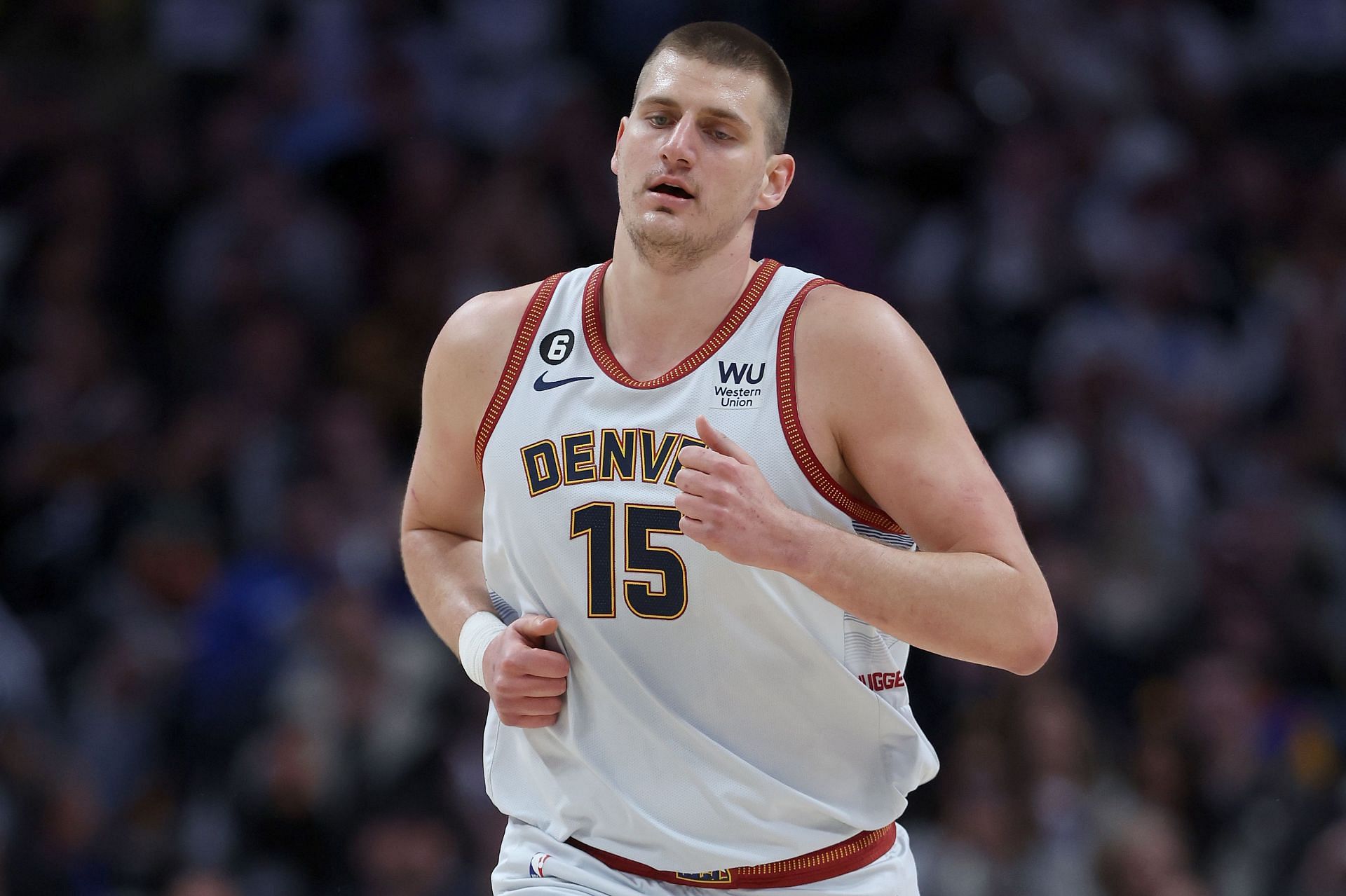 Denver Nuggets superstar center Nikola Jokic