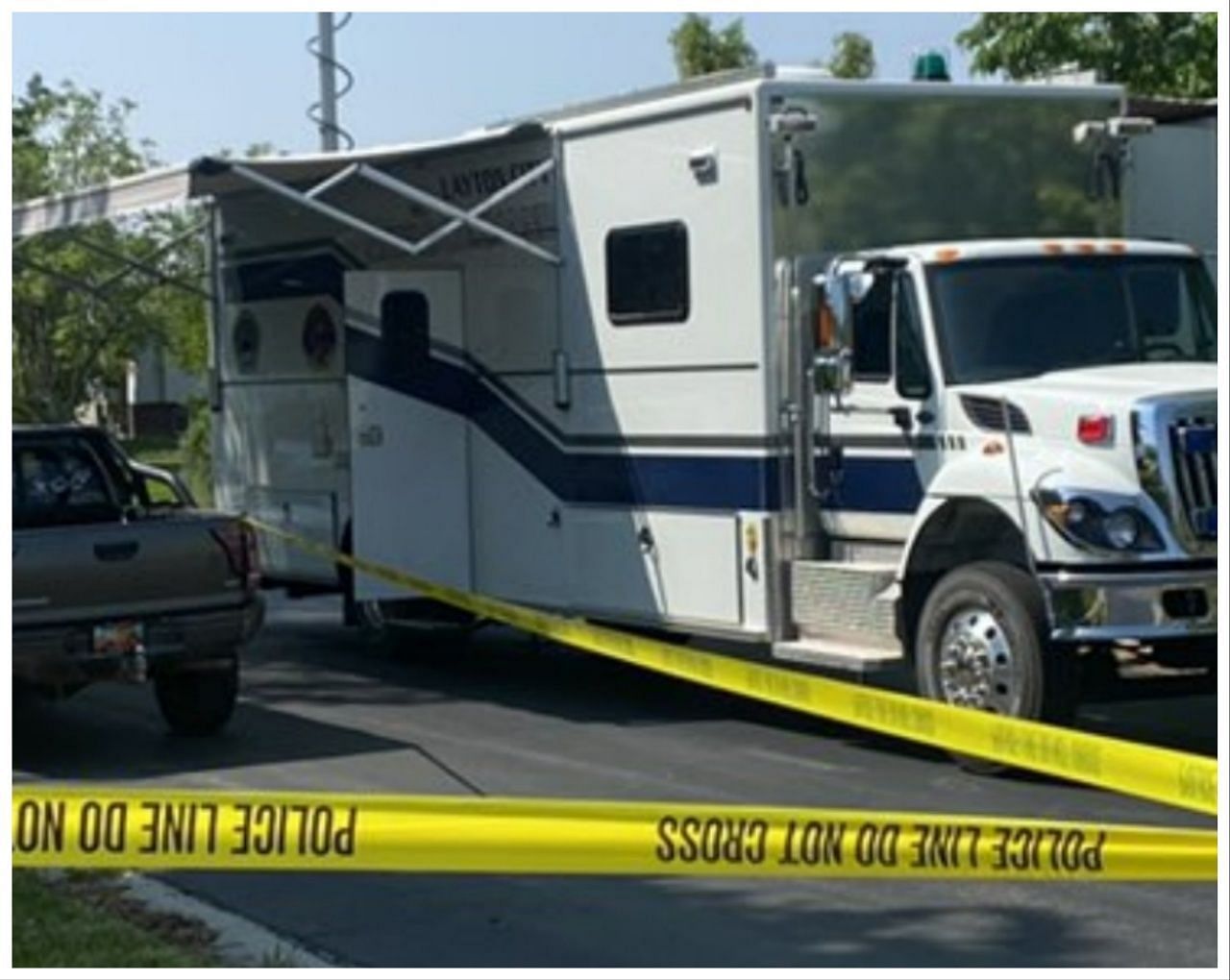 Officers found bodies in separate rooms of the house (Image via Layton PD)