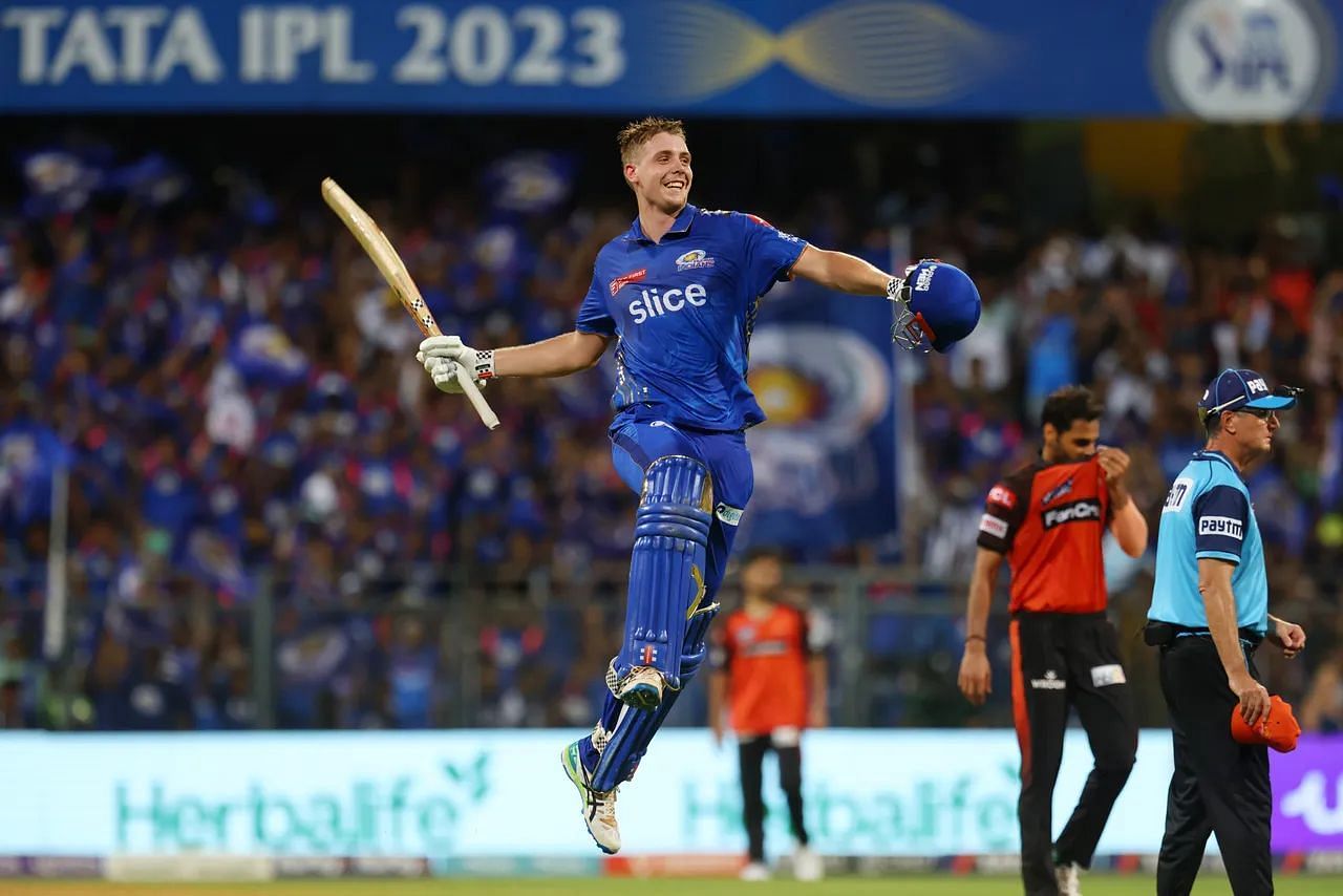 An unbeaten century from Cameron Green saw MI make it to the IPL 2023 playoffs at RCB