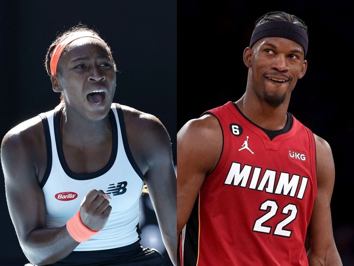 Tennis star Coco Gauff and the Miami Heat