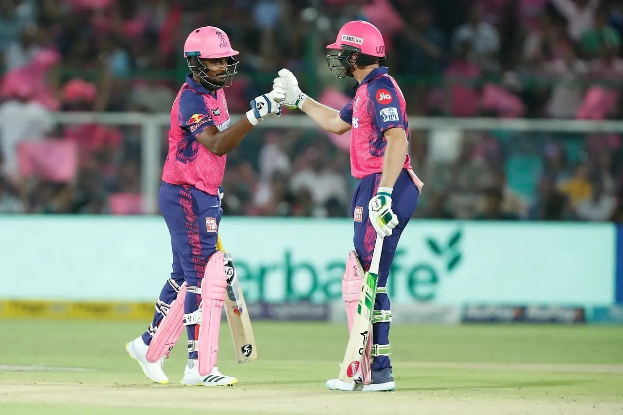 Sanju Samson and Jos Buttler scored enterprising half-centuries for the Rajasthan Royals. [P/C: iplt20.com]