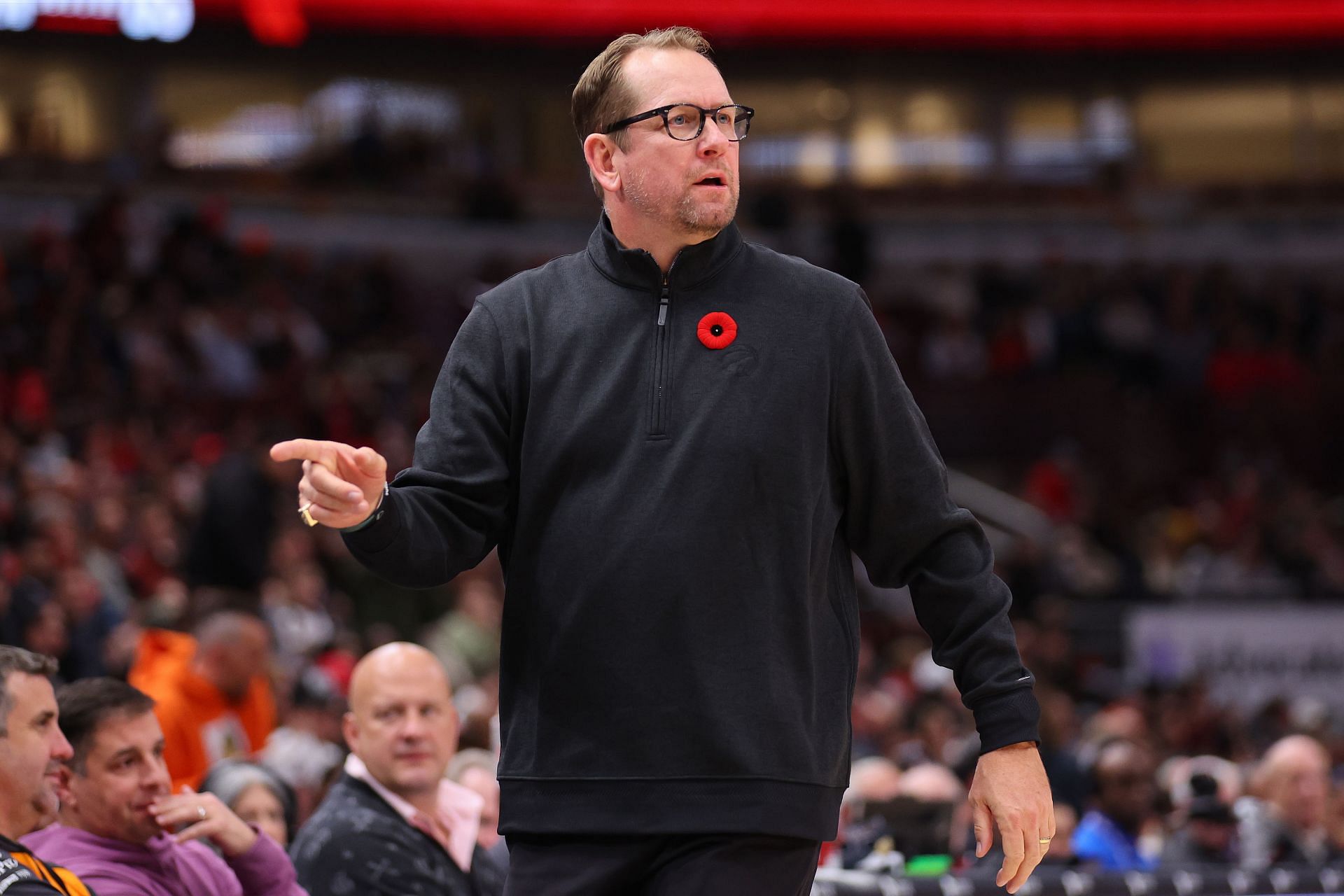 Newly hired Philadelphia 76ers coach Nick Nurse