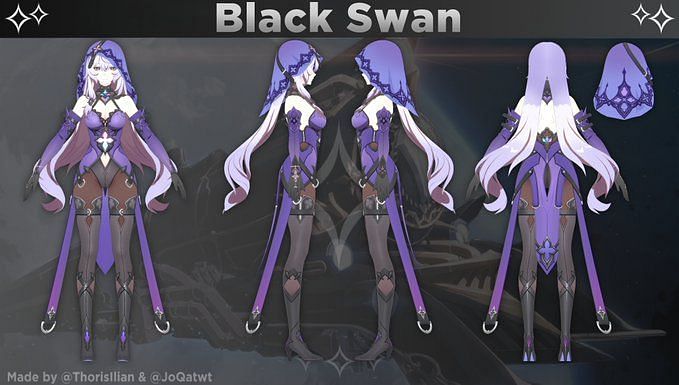 Black Swan in Honkai Star Rail: New trailer, expected release date, and