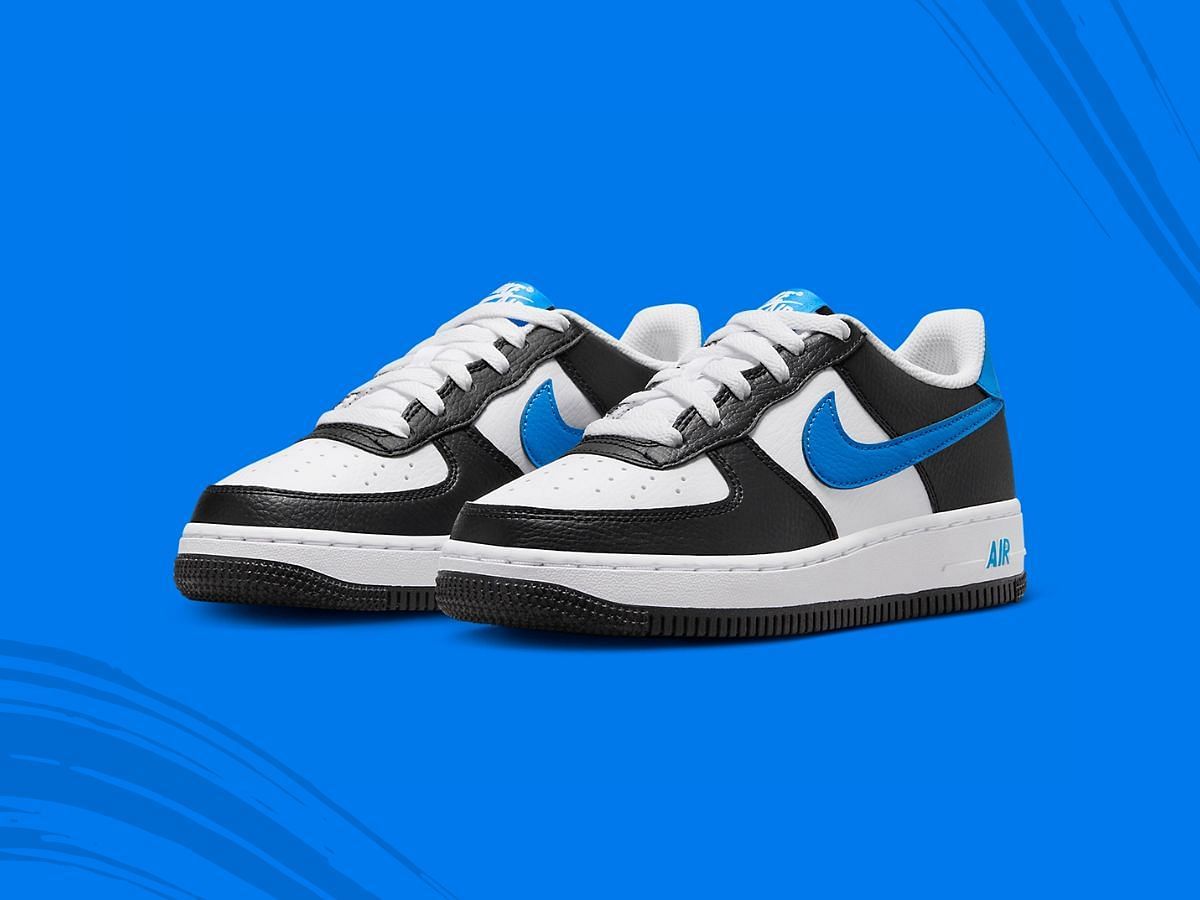  Air Force 1 Low &quot;Black Royal&quot; sneakers (Image via Nike)