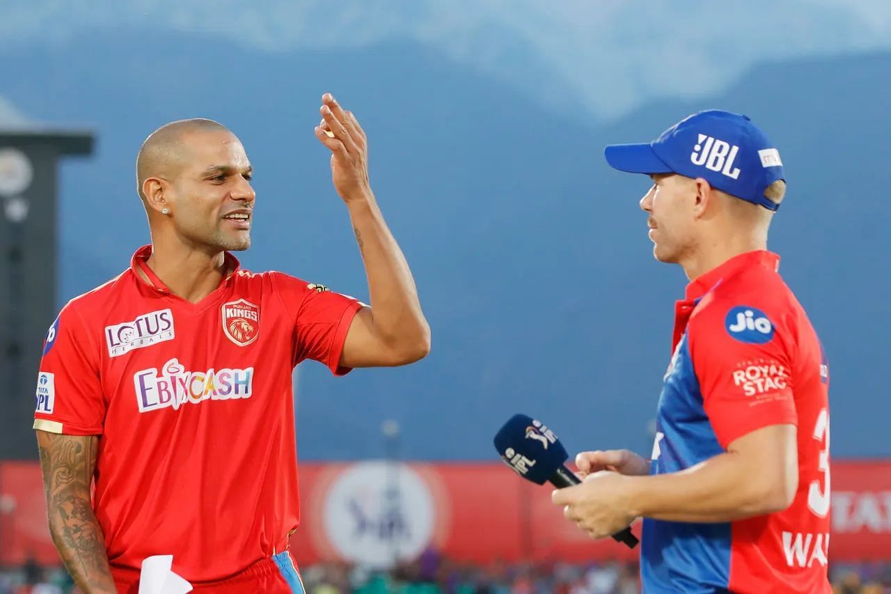 Shikhar Dhawan lost his wicket for a duck against Delhi Capitals on Wednesday in IPL 2023 (Image Courtesy: IPLT20.com)