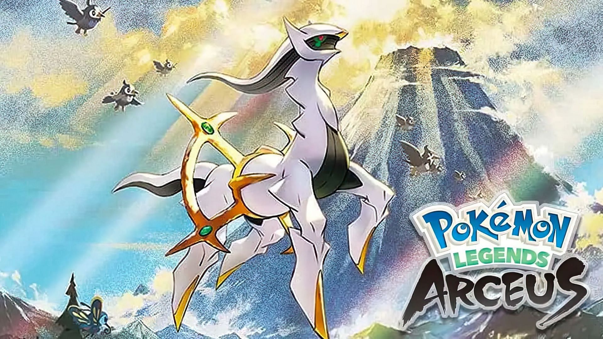 Pokemon arceus. Покемон легенды Аркеуса. Покемон Легенда Арсеус. Arceus игра. Pokémon Legends: Arceus обложка.