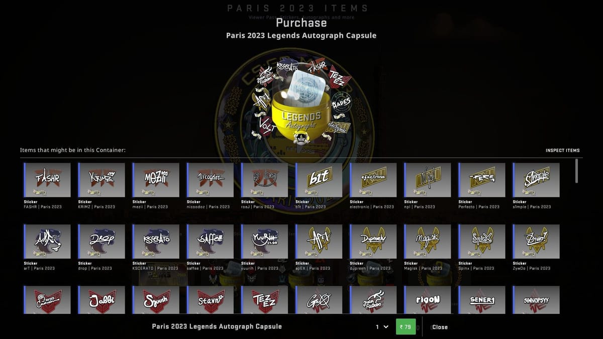 CS:GO releases new sticker collection ahead of Paris Major