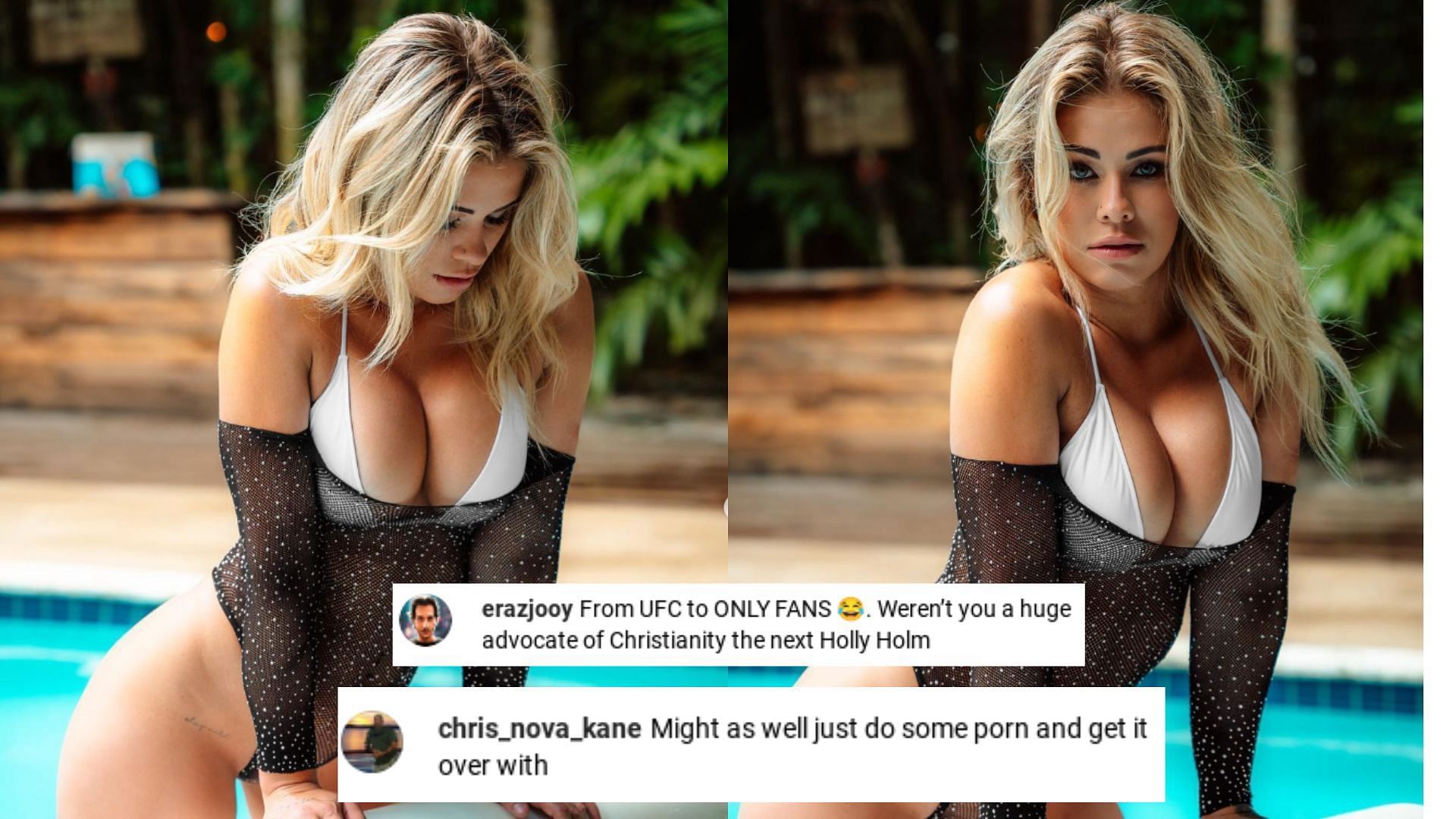 Paige Van Zant Porn - Outraged fans react to ex-UFC star Paige VanZant's racy Instagram clap back  at haters