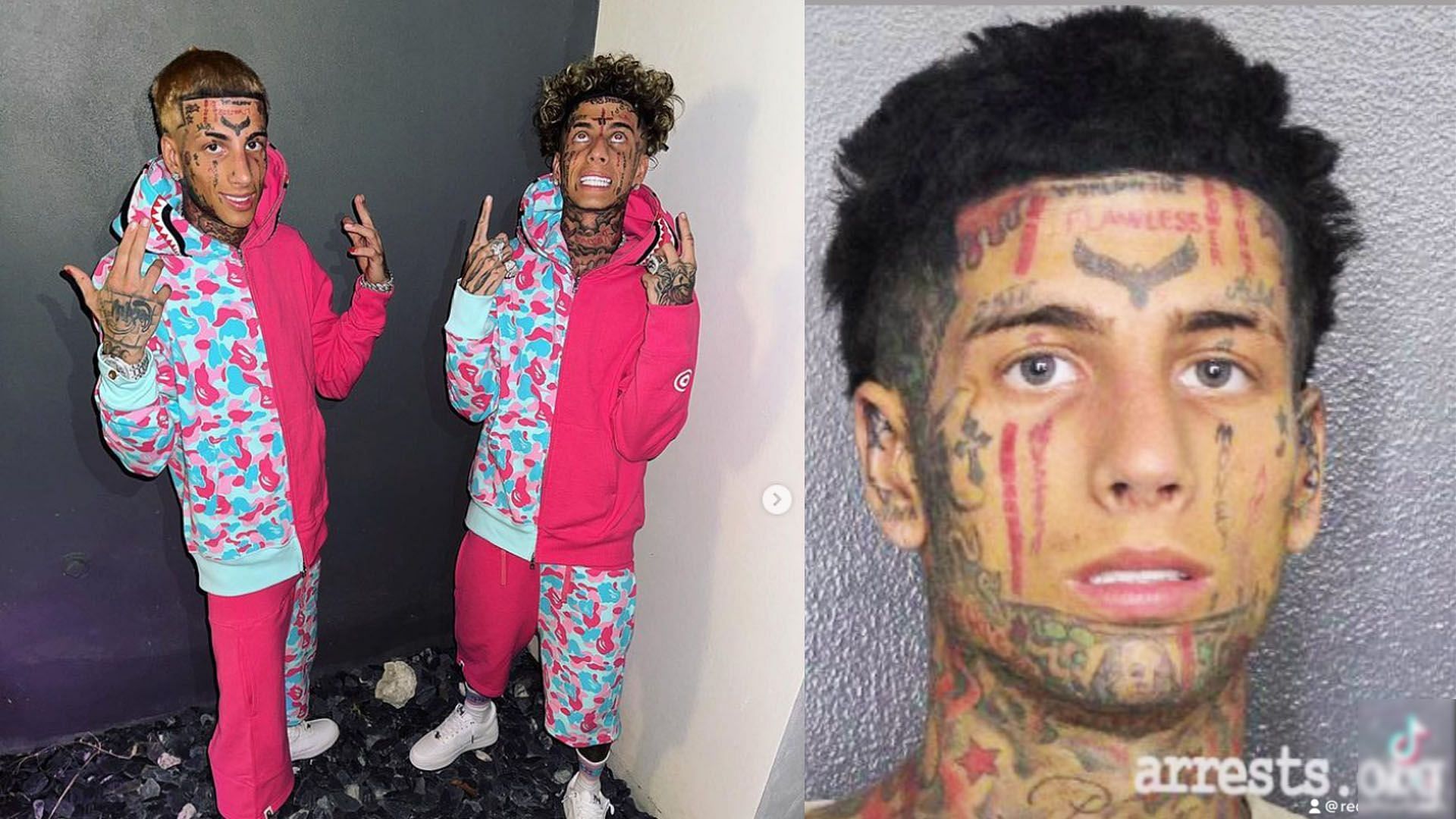 Franky Venegas of Island Boys was arrested last Saturday on domestic battery charges (image via Instagram/@v)