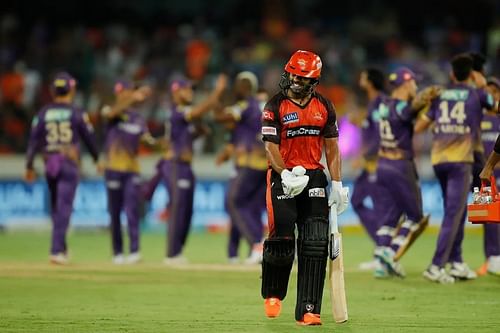 Rahul Tripathi's overaggressive approach cost him his wicket. [P/C: iplt20.com]