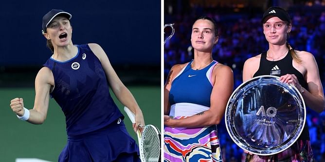 "It's nice to have somebody constantly watching you" - Iga Swiatek on her 'Big-3' rivalry with Aryna Sabalenka and Elena Rybakina