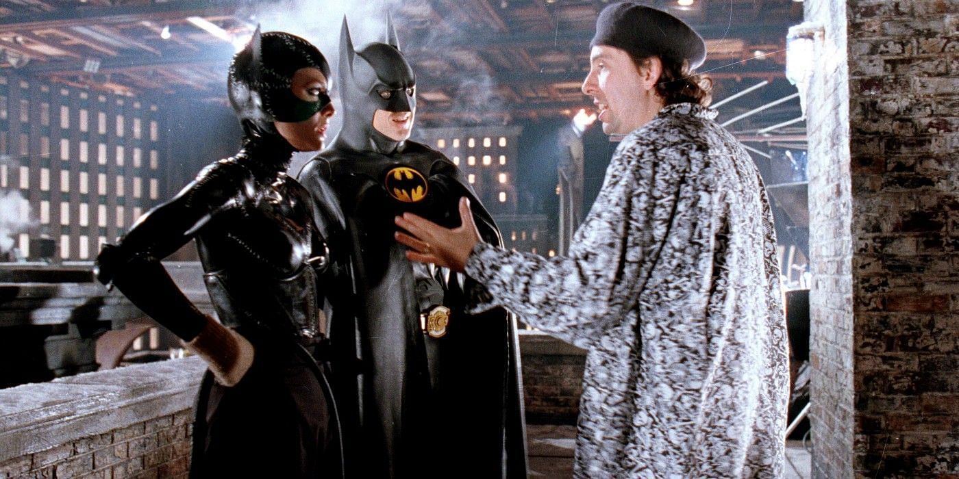 Tim Burton and Michael Keaton&rsquo;s Batman Returns (Image via DC)