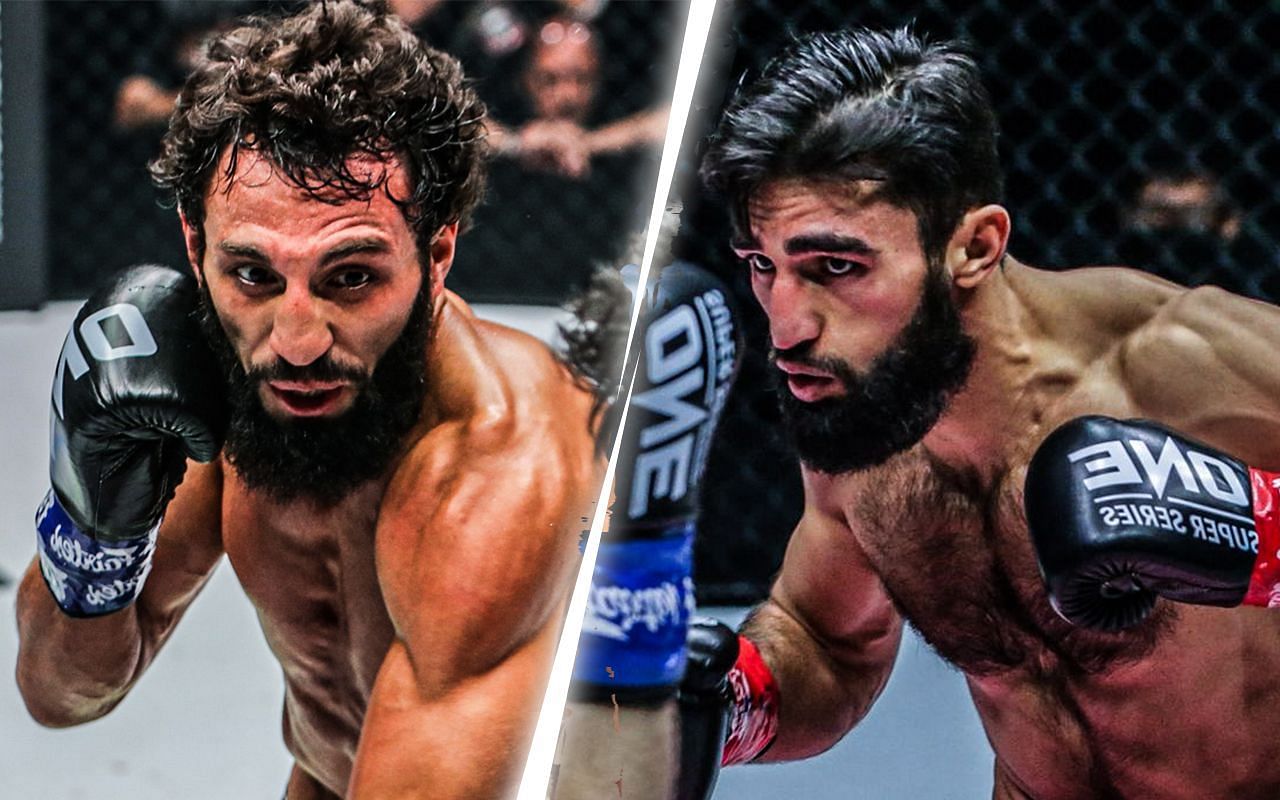 Chingiz Allazov (left) and Marat Grigorian (right). [Image: ONE Championship]