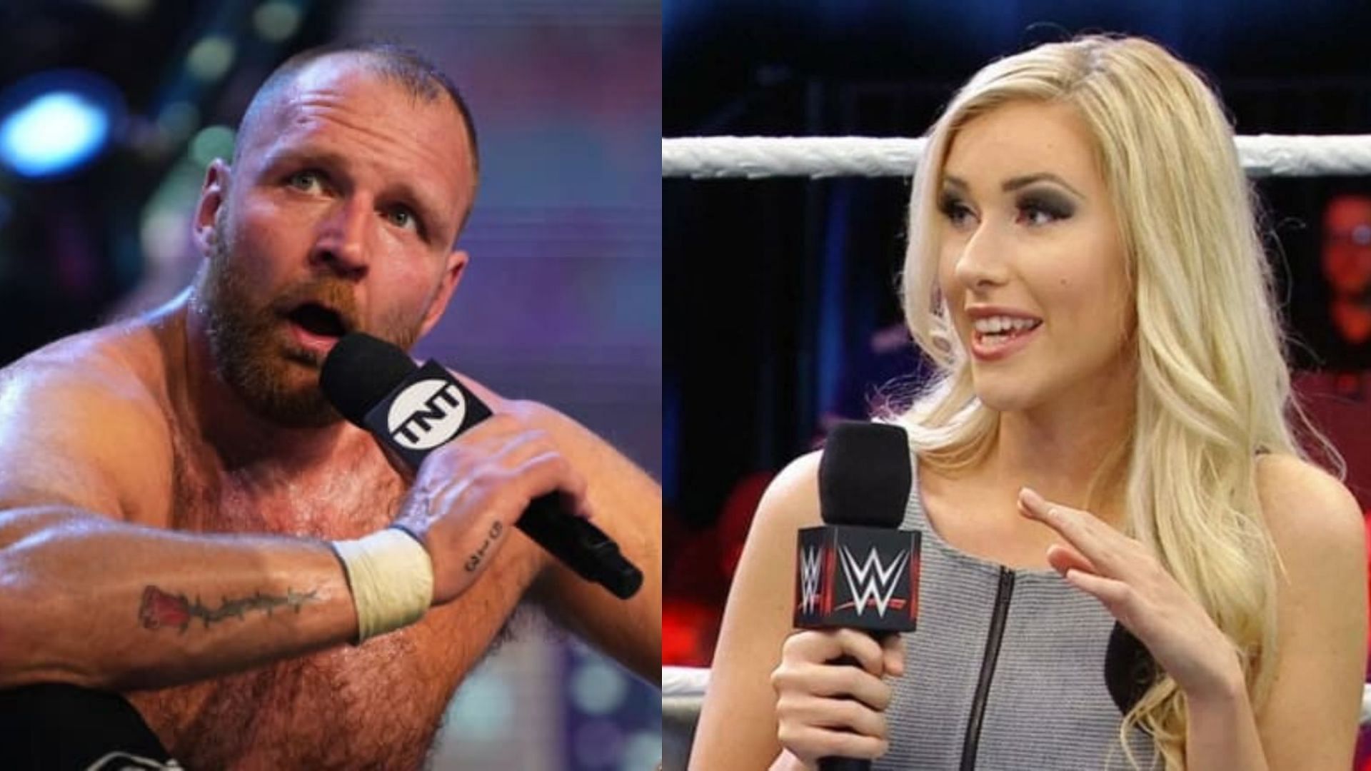 Jon Moxley(left); Noelle Foley(right)