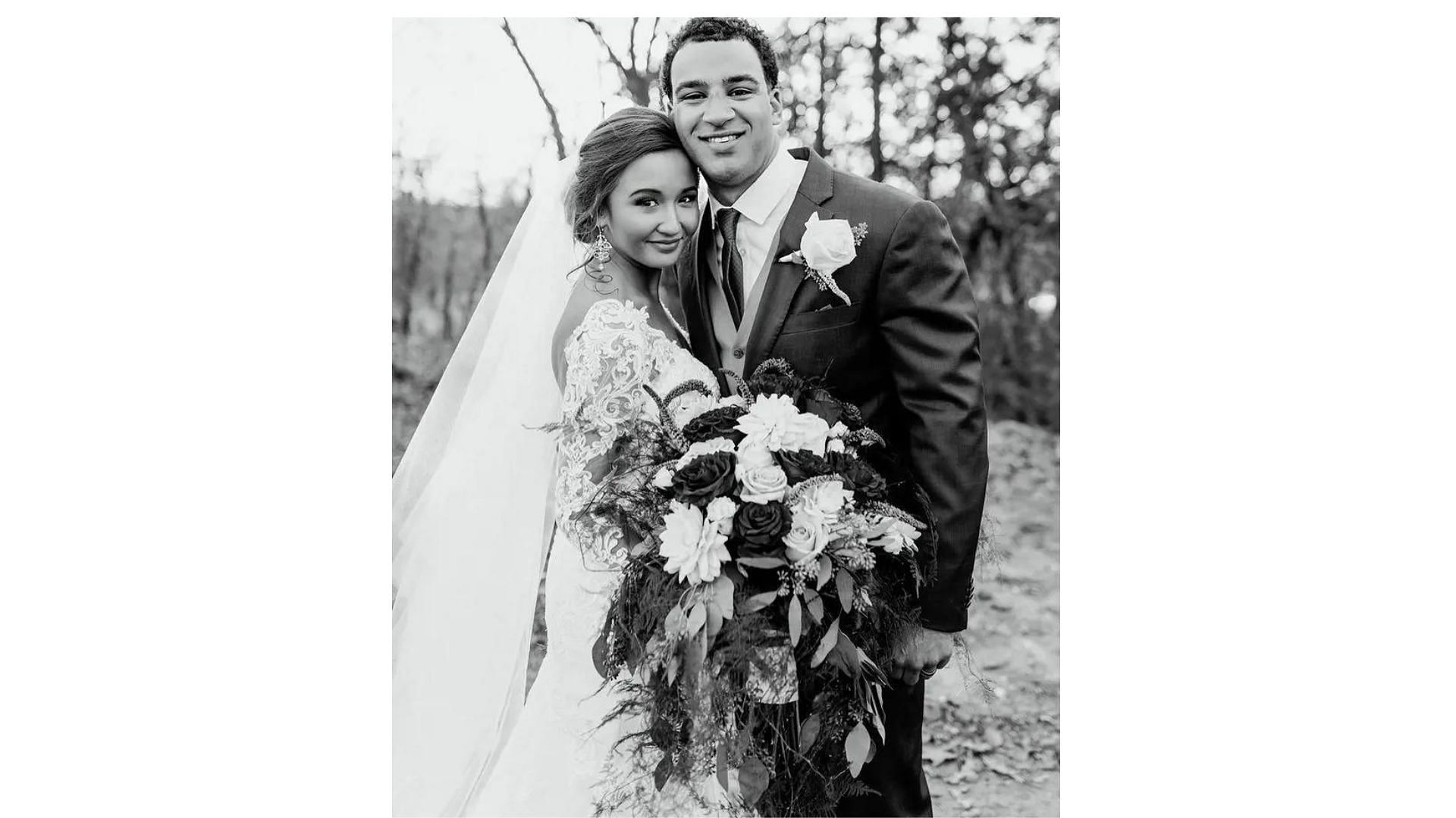 Trent with his wife Megan