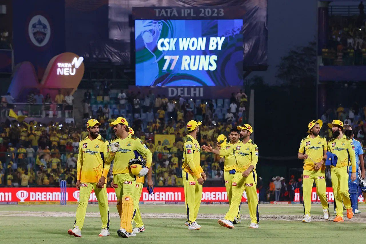 CSK player after their win vs DC [IPLT20]