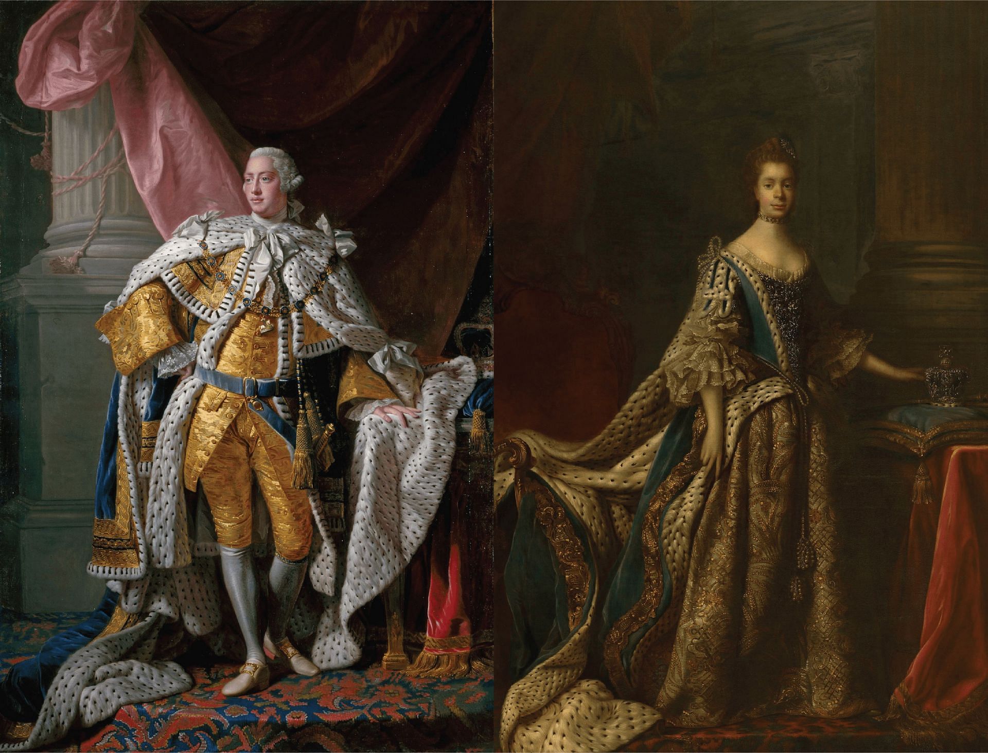 King George III and Queen Charlotte (Image via. Wikipedia)