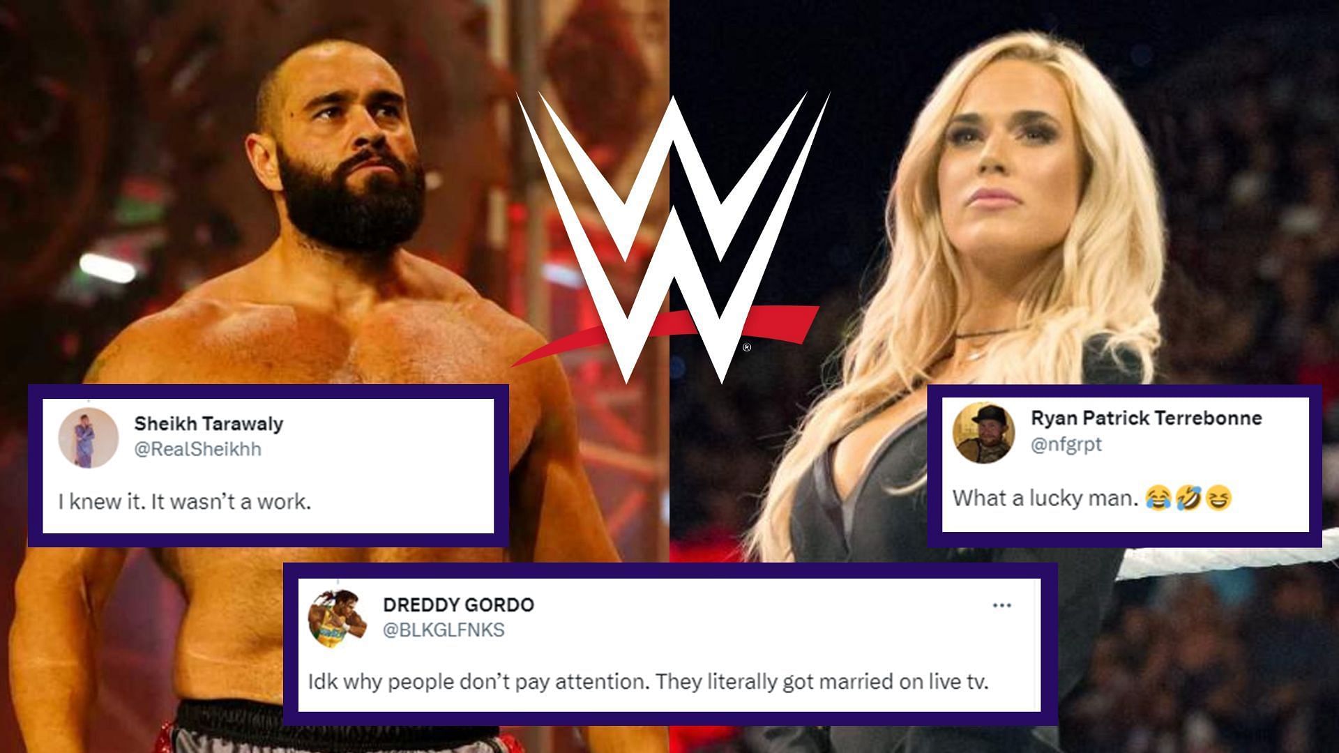 What is going on between this wrestling power couple?
