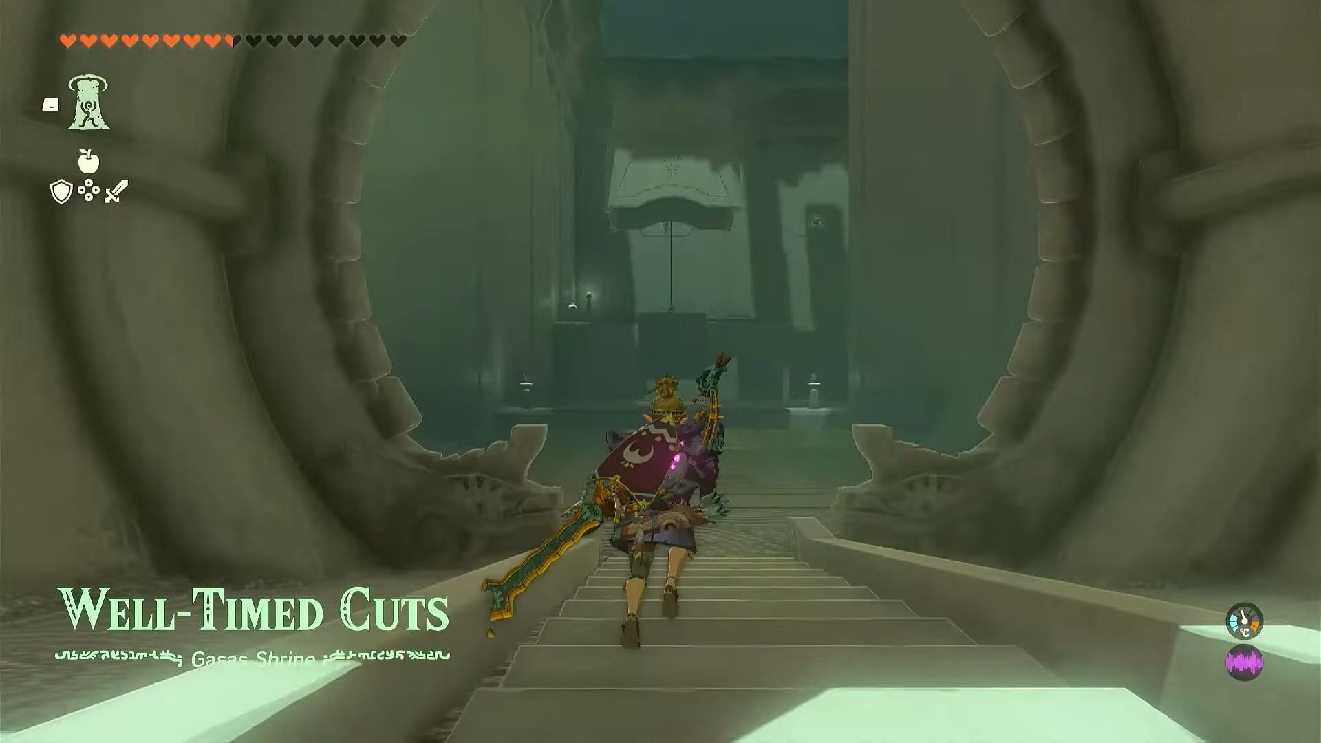 Gasas Shrine walkthrough (Image via Nintendo)