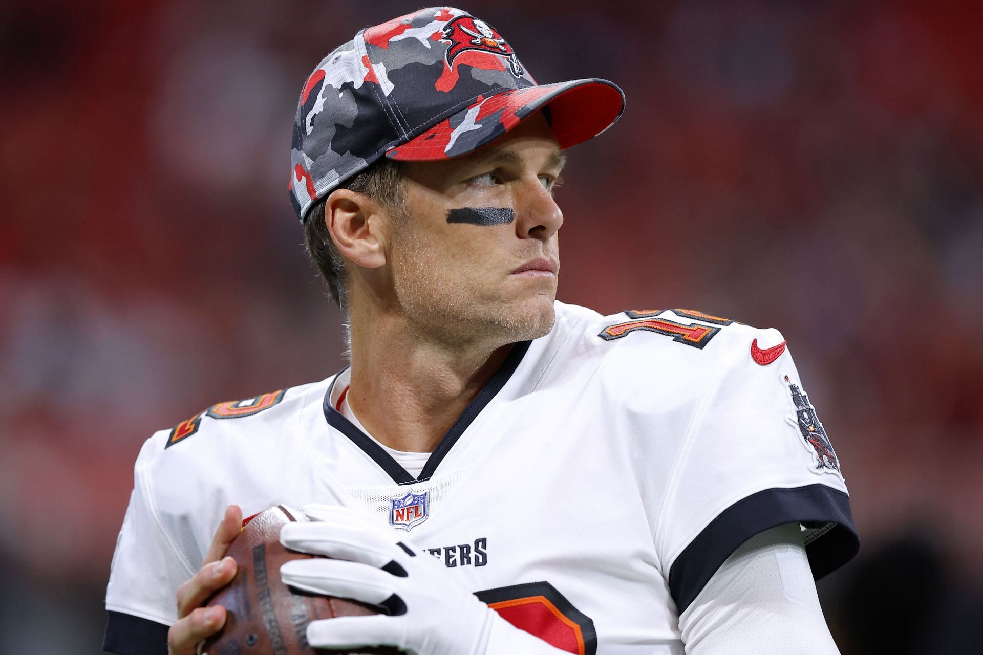 Tom Brady at Tampa Bay Buccaneers v Atlanta Falcons