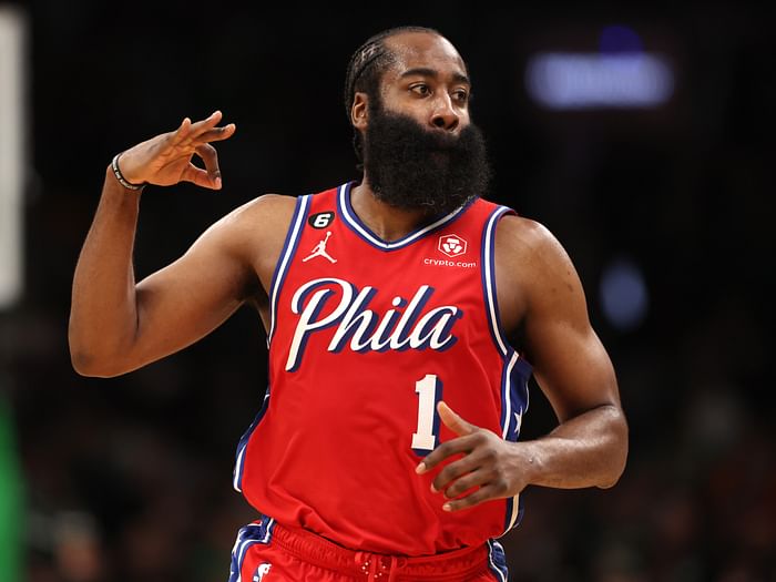 James Harden's pregame fit 👀 (via @sixers)