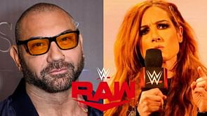 Batista reacts to Becky Lynch "missing" from WWE RAW