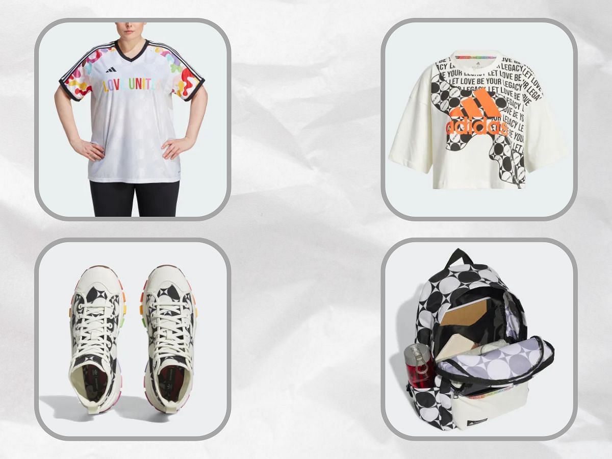 The upcoming Adidas x Rich Mnisi Pride 2023 collection (Image via Sportskeeda)