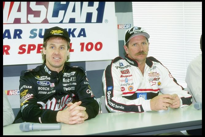 "He couldn't take that Jeff Gordon stuff": When Rusty Wallace relived his water bottle clash with Dale Earnhardt over their broken pact