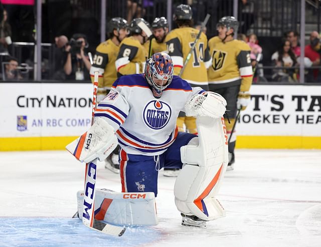 Edmonton Oilers v Vegas Golden Knights