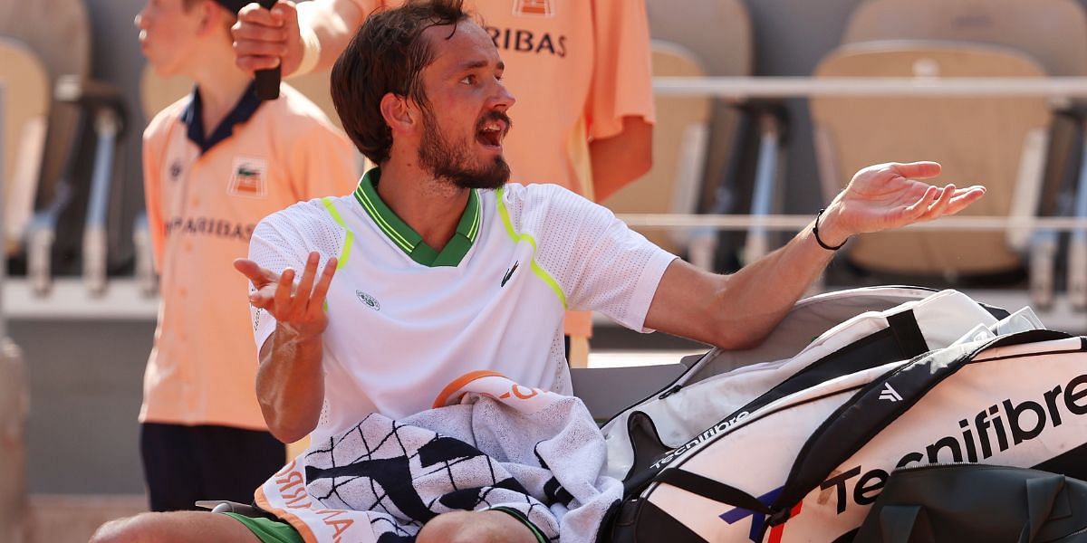 Daniil Medvedev faces a shocking first-round defeat at French Open 2023 