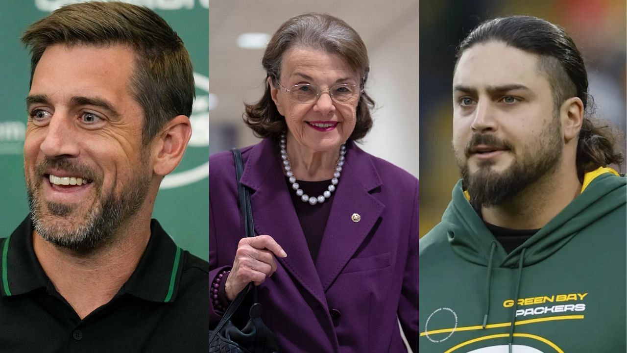 Aaron Rodgers and David Bakhtiari are not happy with Diane Feinstein