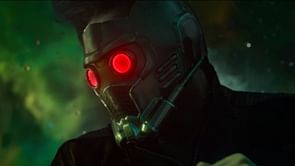Why did Star-Lord not use his helmet in Guardians 3?
