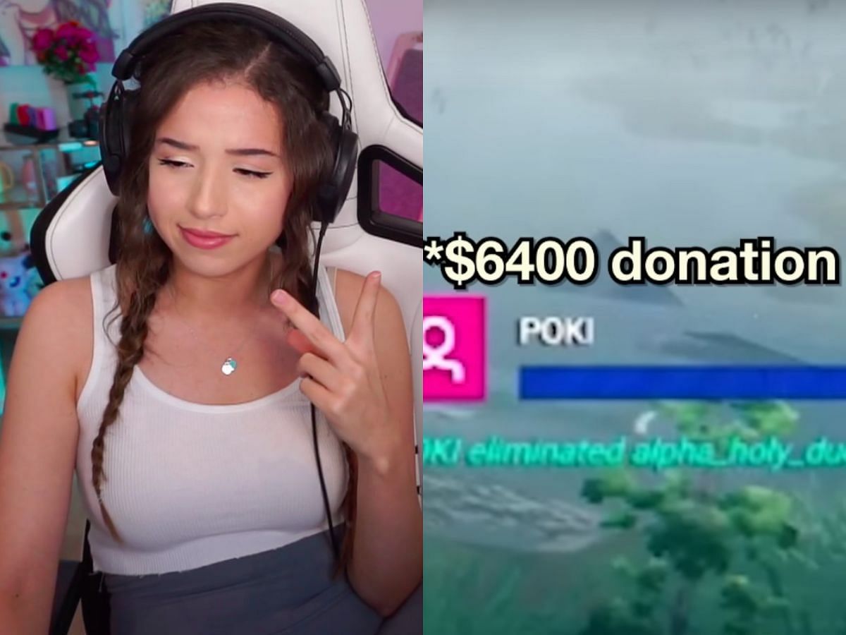 Pokimane donates over $10K (Image via Sportskeeda)