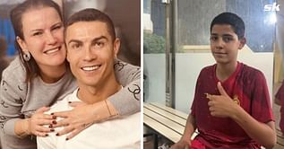 “My boy is so big” - Elma Aveiro hypes up Cristiano Ronaldo Jr as Al-Nassr training images surface