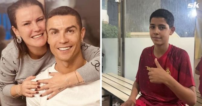 “My boy is so big” - Elma Aveiro hypes up Cristiano Ronaldo Jr as Al-Nassr training images surface