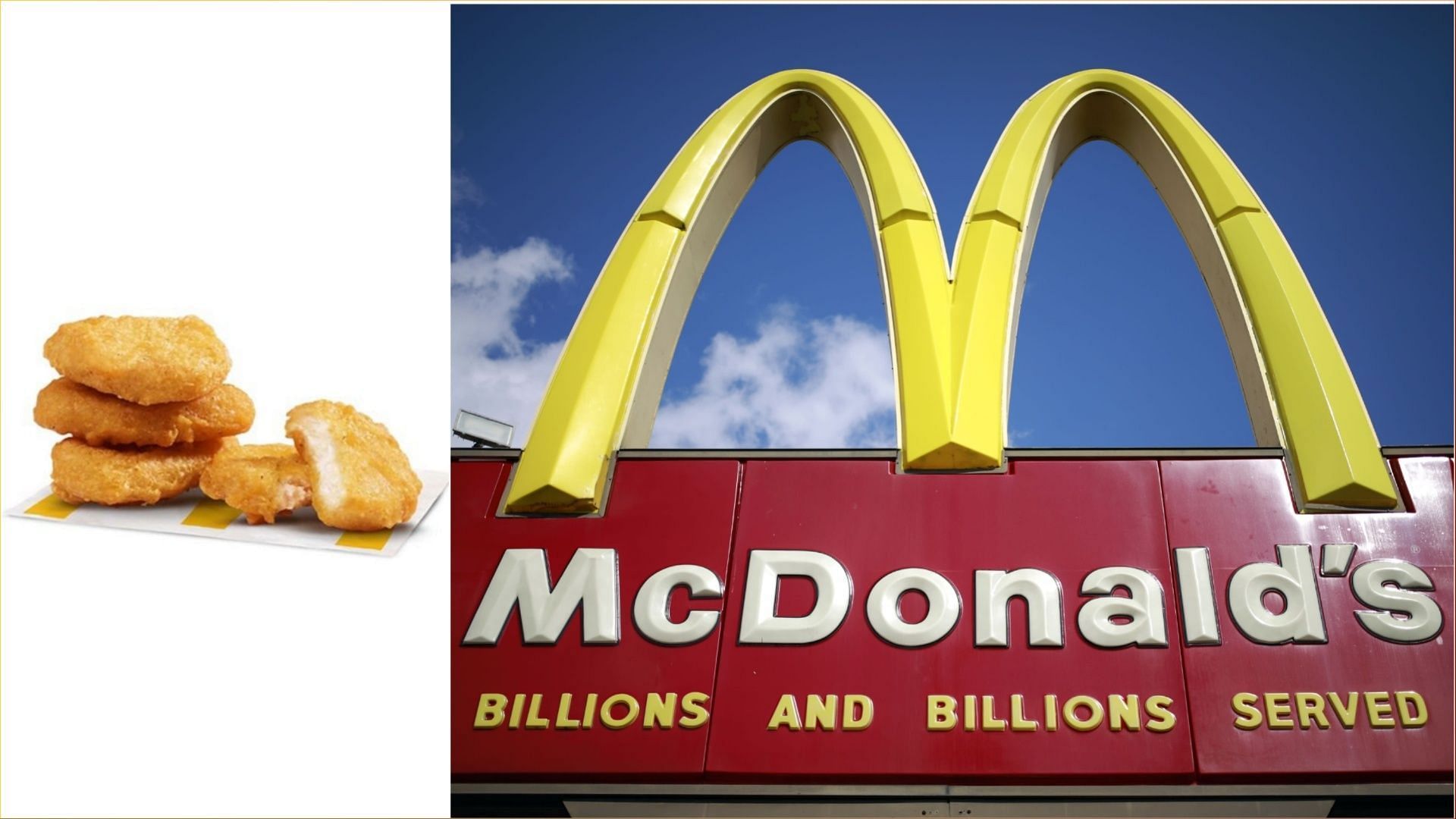 The fast food chain is facing a lawsuit of over $15,000 in a hot Chicken McNugget incident (Image via Luke Sharrett/ Bloomberg/ Getty Images/ McDonalds)