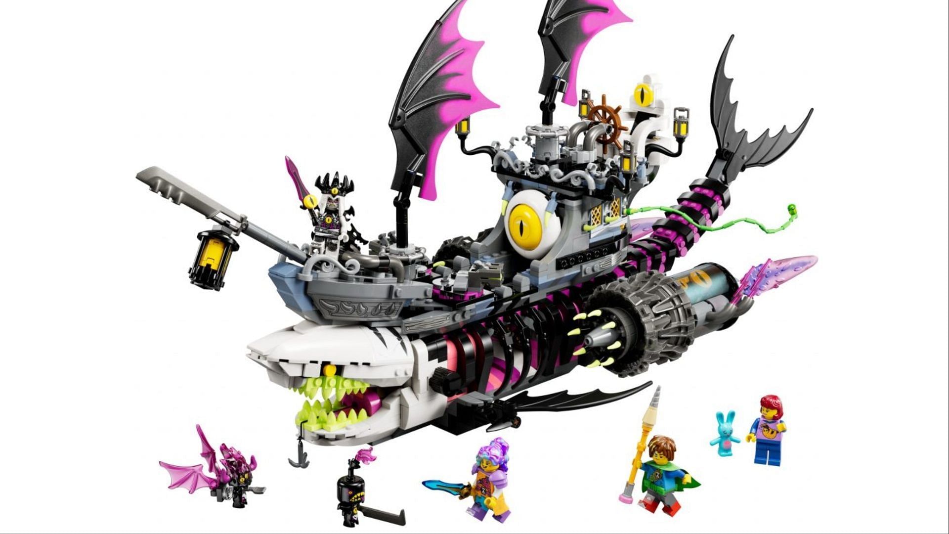 DREAMZzz Nightmare Shark Ship (Image via LEGO)