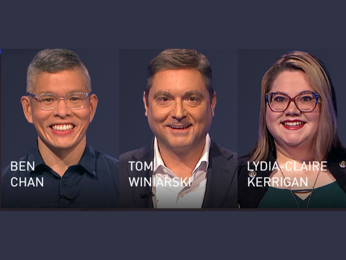 Ben Chan returns to play against new challengers (Image via jeopardy.com)