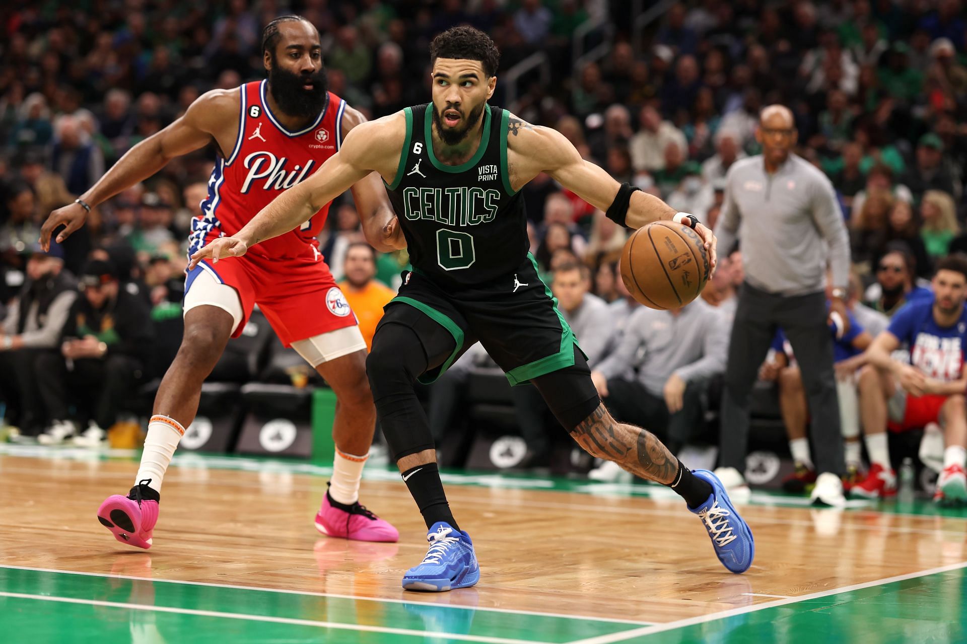 Philadelphia 76ers v Boston Celtics - Game One