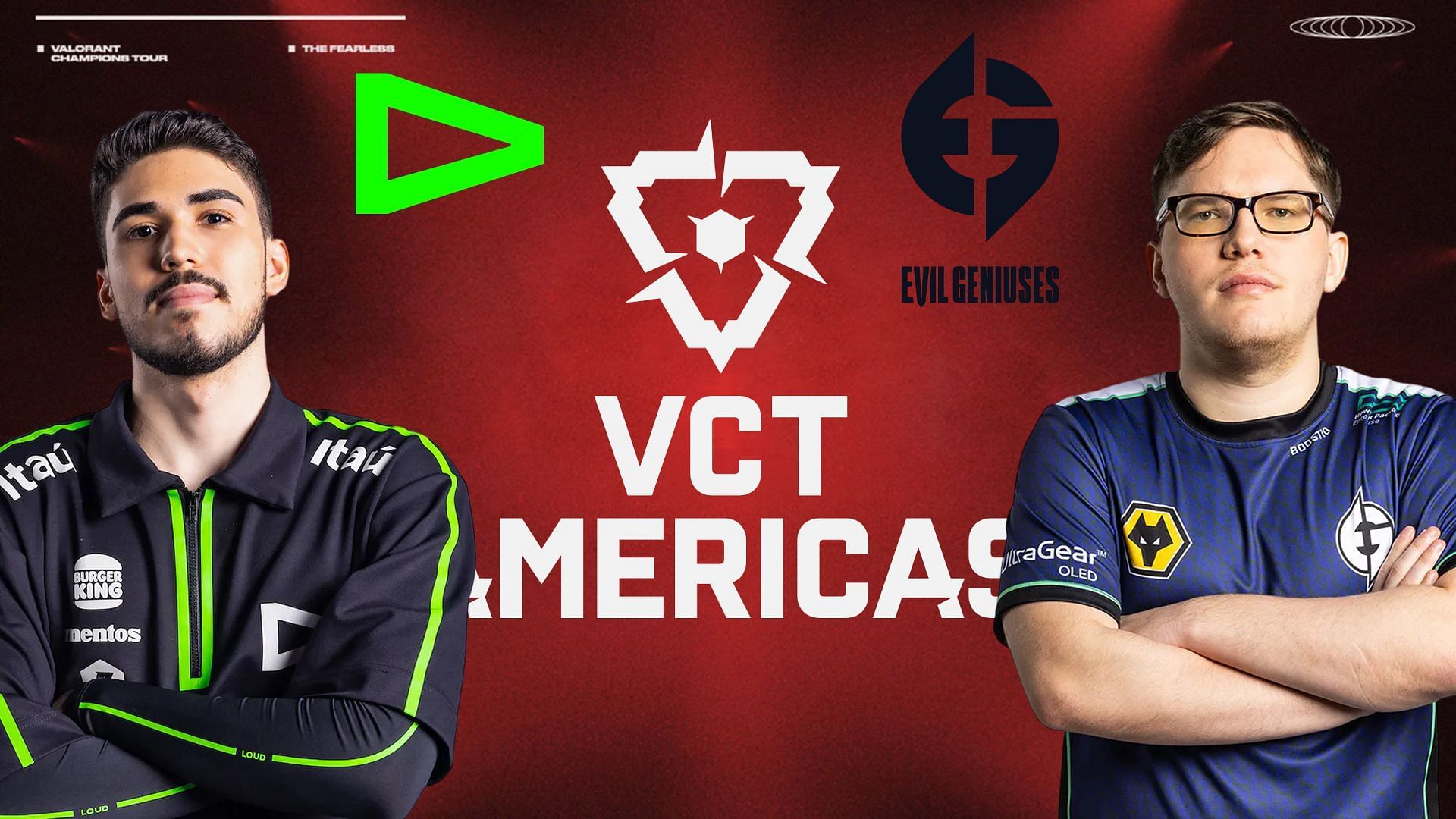 LOUD vs Evil Geniuses is an unexpected but exciting matchup in the bracket stage (Image via Sportskeeda)