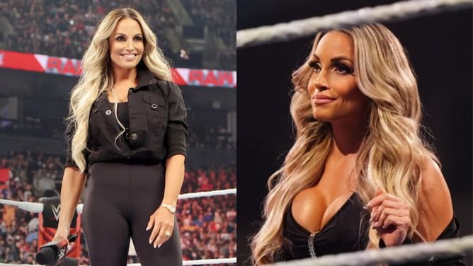 "All crazy all wild" - Male WWE Superstar sends a message to Trish Stratus, reacts to her stunning photo
