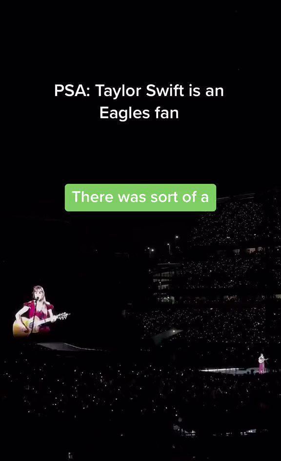 Taylor Swift 'Eagles' Song Lyric? Pop Music Icon Makes Loyalties Clear in  Philadelphia - Sports Illustrated Philadelphia Eagles News, Analysis and  More