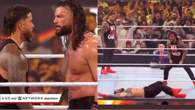 The Bloodline's fierce rival reacts to Jimmy Uso's attack on Roman Reigns at WWE Night of Champions