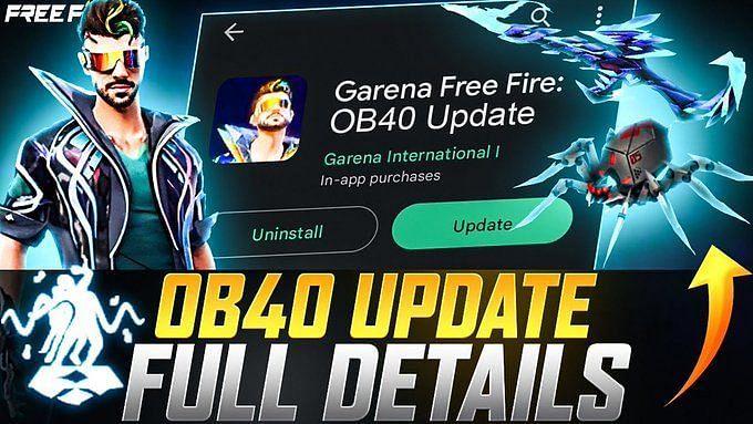 Free Fire OB40 update: APK link download size and more Free Fire OB40 update: APK link download size and more