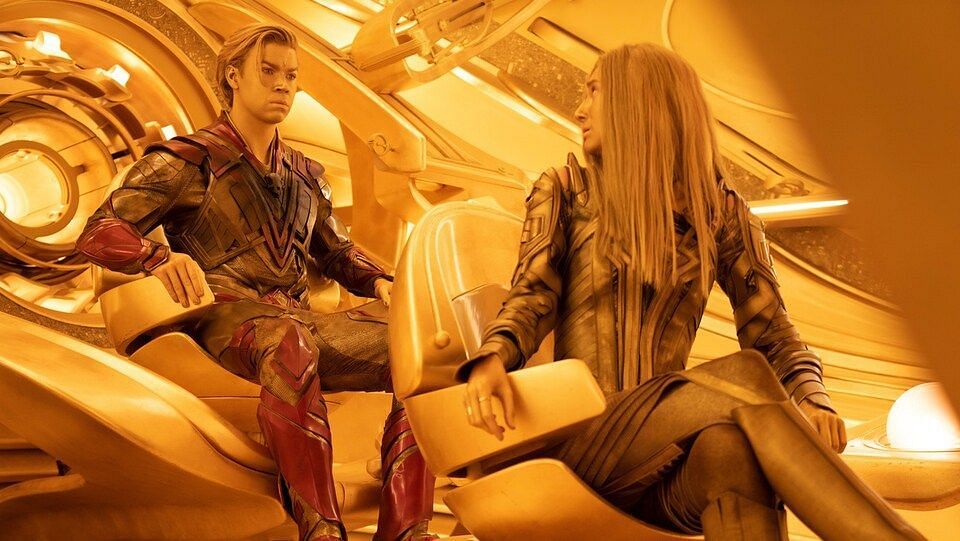 James Gunn overcomes obstacles and achieves success as he masterfully weaves Adam Warlock into the cosmic tapestry of Guardians of the Galaxy Vol. 3 (Image via Marvel Studios)