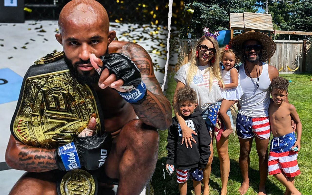 Demetrious Johnson says his kids are aware of the risks he faces inside the Circle.