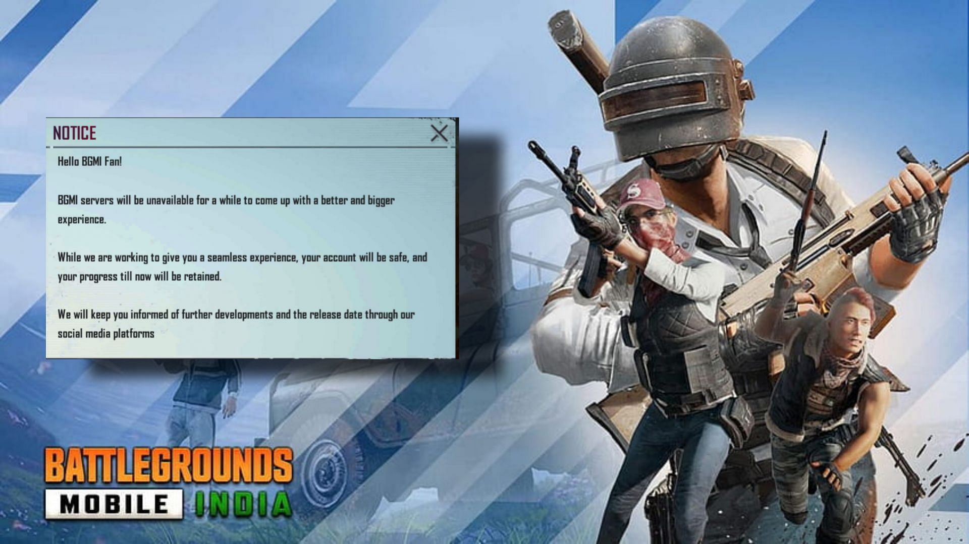 BGMI servers remain offline on 25 May (Image via Sportskeeda) 