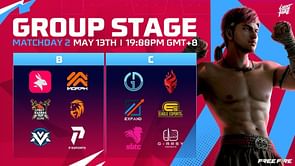 Free Fire SEA Invitational Day 2: Teams, map order, schedule, and where to watch