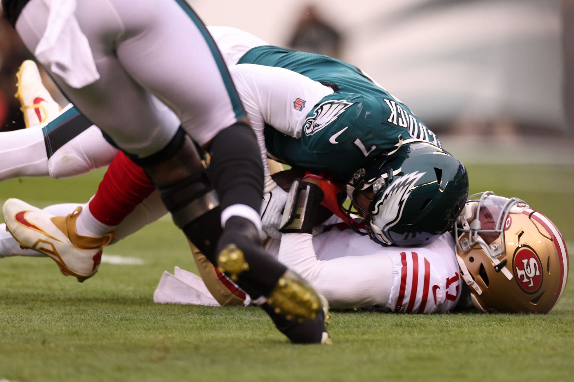 NFC championship game:  San Francisco 49ers vs. Philadelphia Eagles