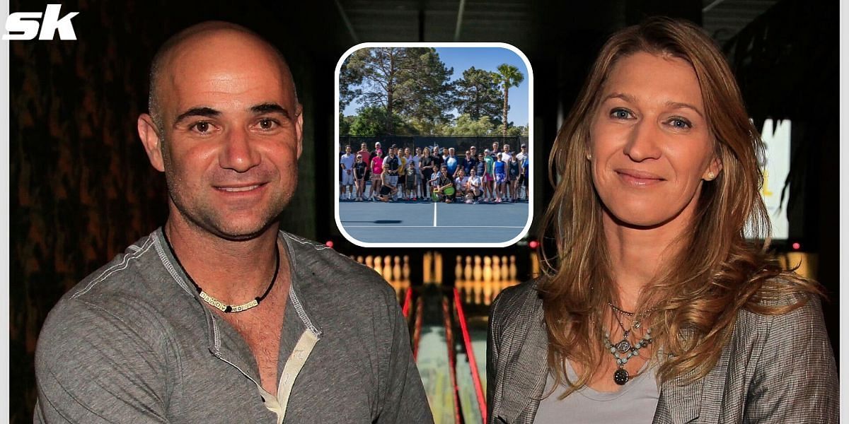 Steffi Graf and Andre Agassi tied the knot in 2001